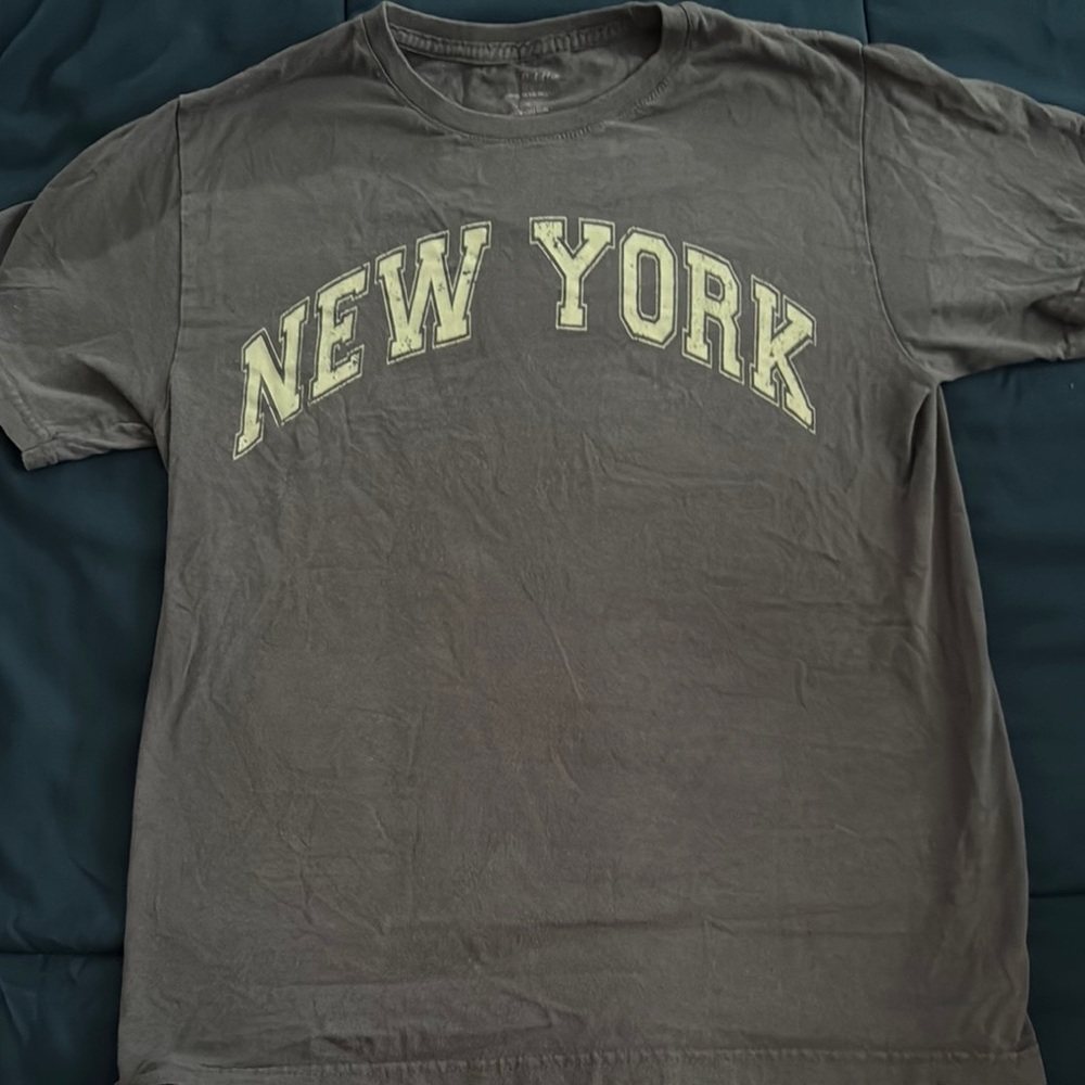 New York Graphic T-Shirt - Gray